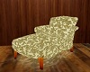 Gold  Brocade Chaise