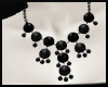 Black Beaded Jewelry Set