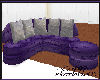 Purple Pent. Couch