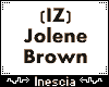 (IZ) Jolene Brown
