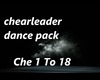 chearleader dance pack