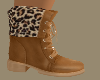 *C* Boots leopard.