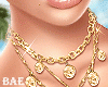 BAE| Gold Coin Necklaces