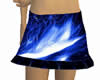 Blue Inferno Miniskirt