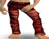 Red Punk Pants