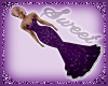 Purple Grace Siren Gown