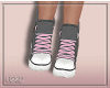  Pink/grey sneakers