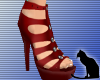 *SK* Buckle Sandals Red
