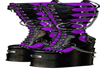 Purple/Blk Goth Boots