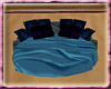 ~A~ Blue Silk Bed
