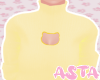 A. Yellow kitty sweater