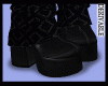 BLACK BOOT WITH SOCKS