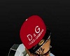 red D&G hat fitted