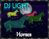 DJ LIGHT - 4Color Horses