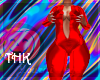 Catsuit red THK