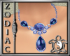 Iridescent Blue Necklace
