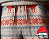 ♛ Christmas Blue Pants