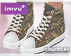 [DJ] Camo Sneakers Khaki