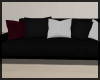 Black/Rose/White Couch