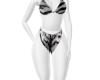 tiger white bikini