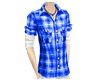 [khaaii] shirt blue