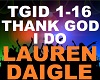 Lauren Daigle -Thank God