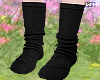 w. Cute Black Socks