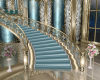 Blue Wedding Staircase