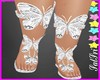 White Butterfly Sandals