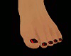 Flat feet  toes