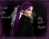 AE:Long Violet Ponytail