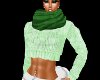 Green Autumn Sweater