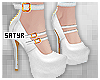 White Doll Heels