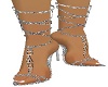 ABBA SILVER HEELS