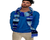 Blue Sweater N Scarf
