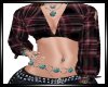 BB|Plaid Blouse