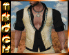 [T] Cowboy Cream Vest