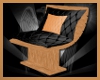 Wooden Leather Chair1