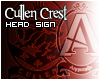 Cullen Crest Head Sign