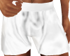 Wht Satin Muscle Boxers