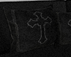 M. Cross Pillows Black