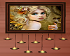 Wall Frame Candles J8