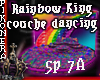 Rainbow King Couche