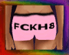 FCKH8 Pink Shorts (Rump)
