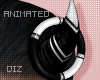 !!D Horns White