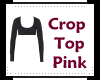 (IZ) Crop Pink