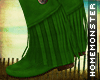 ❀ Green Monster Boots