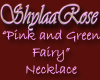 Pink and Green Fairy