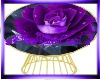 MKC~Purple Rose Chair