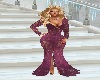 Sexy Amethyst Gown
